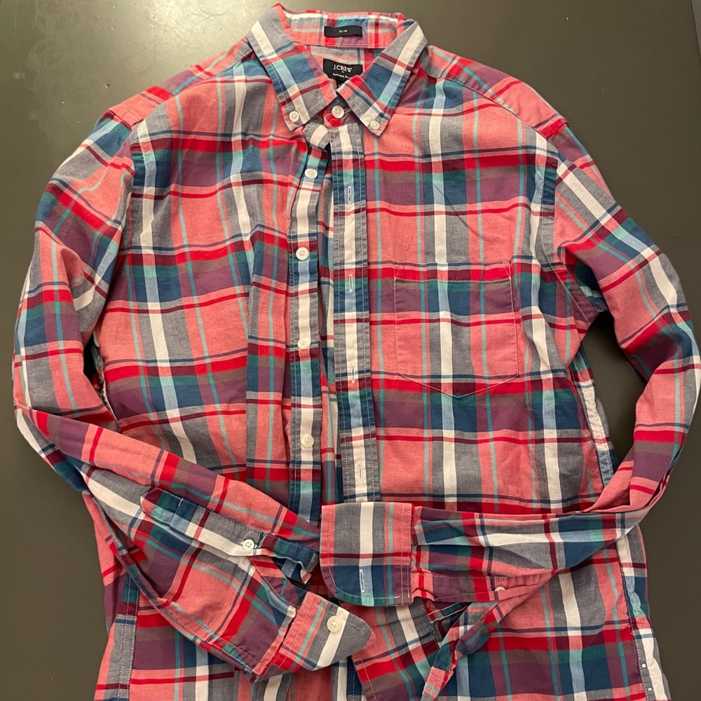 J.Crew Slim Fit Long Sleeve Button Down